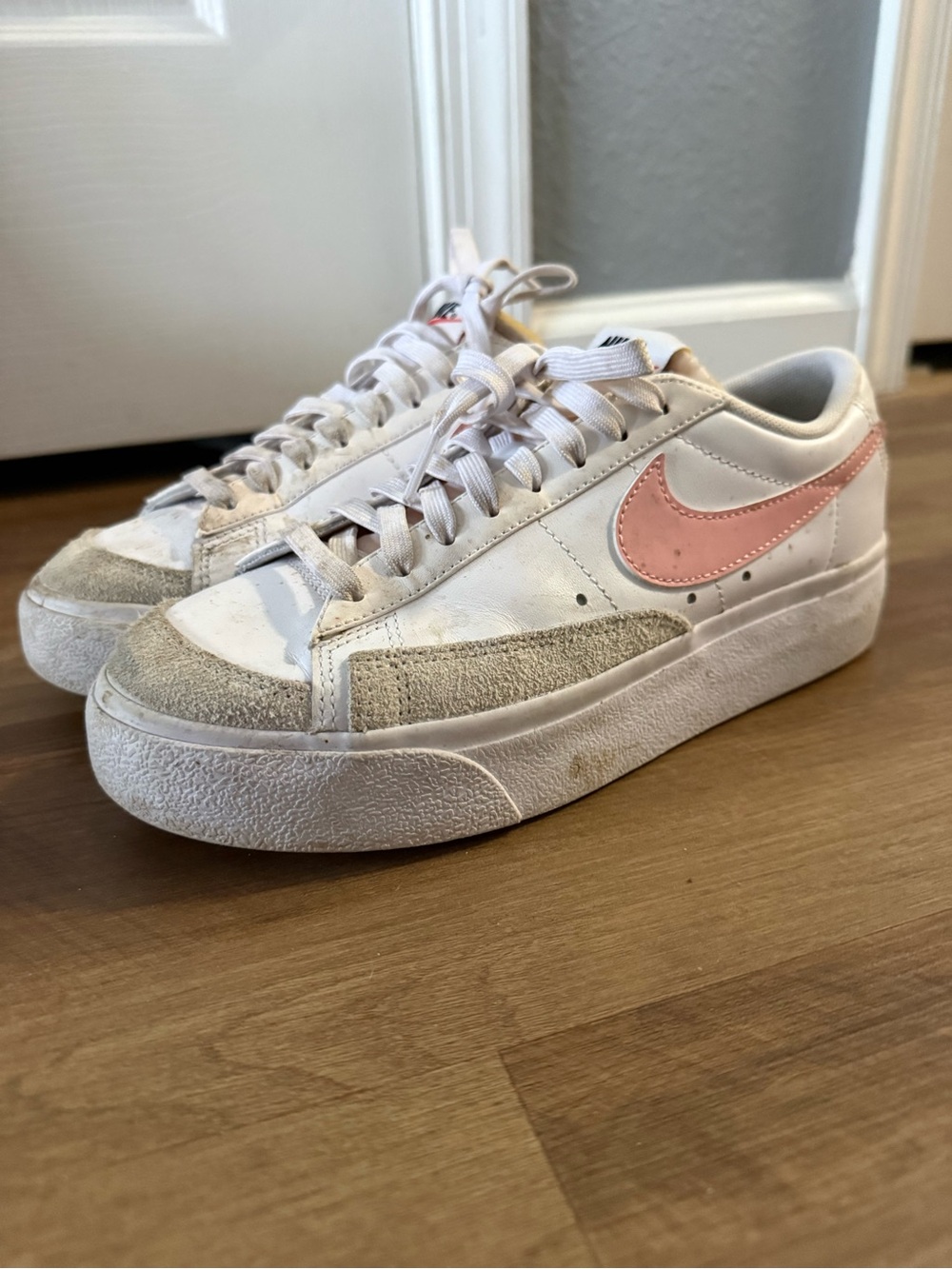 Nike Women’s White Low Blazers